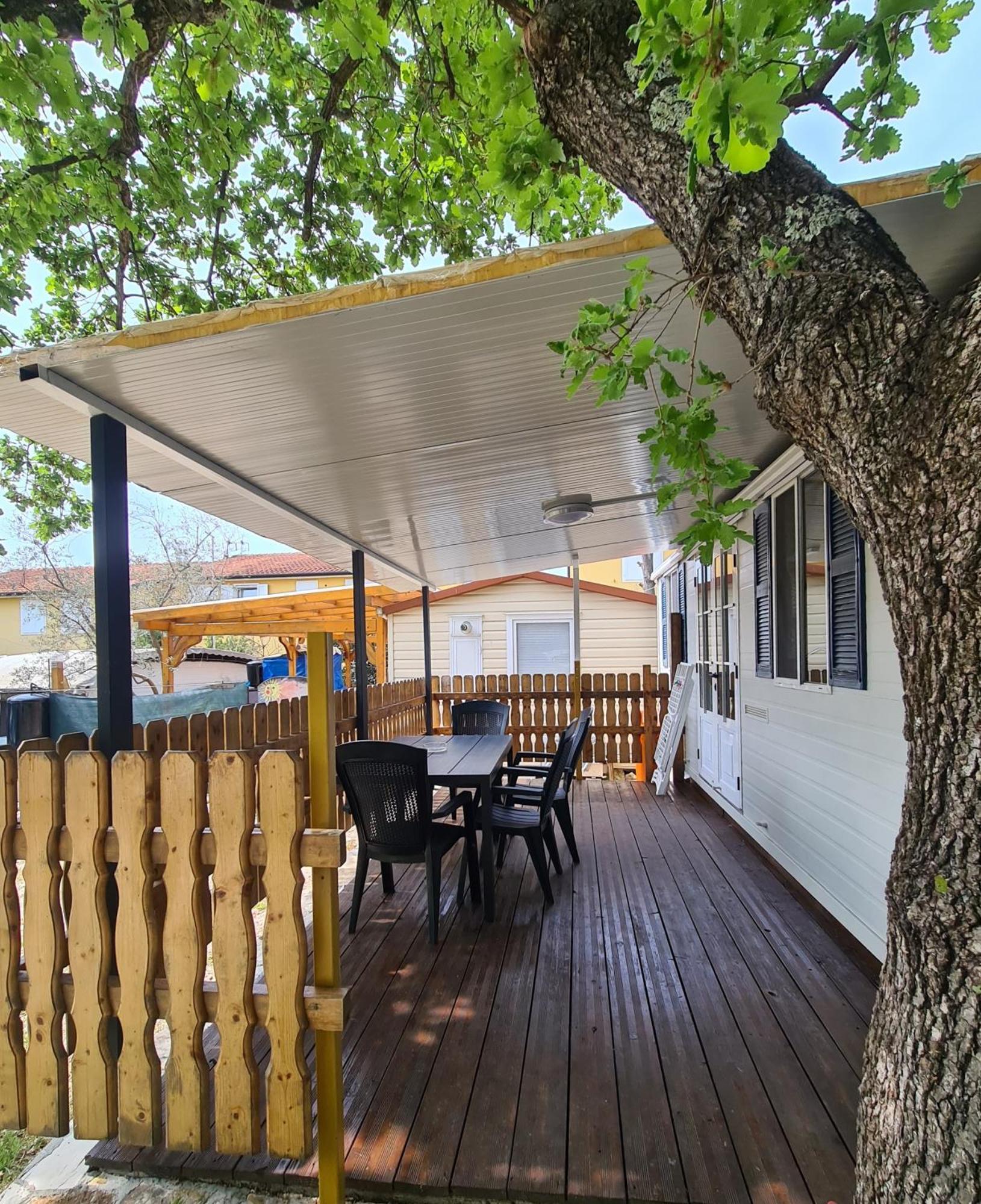 Kamp Slanik Mobile Homes Lovrečica Exterior foto