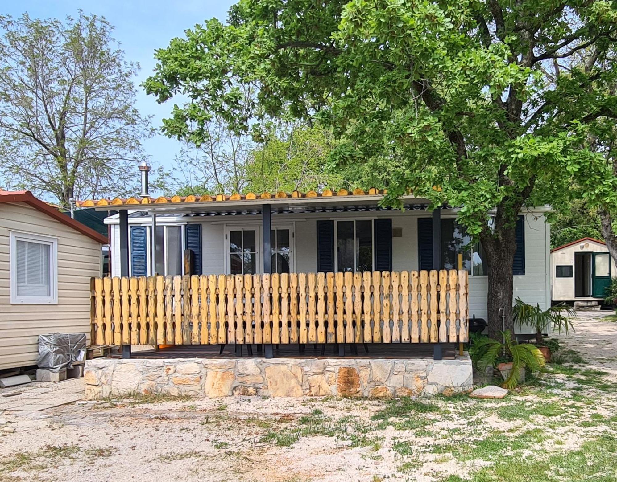 Kamp Slanik Mobile Homes Lovrečica Exterior foto